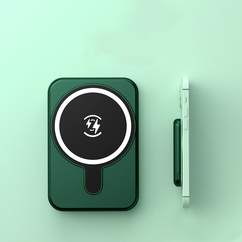Mini Fast Charging Magnetic Wireless Power Bank 5000 MAh Portable - Image 7